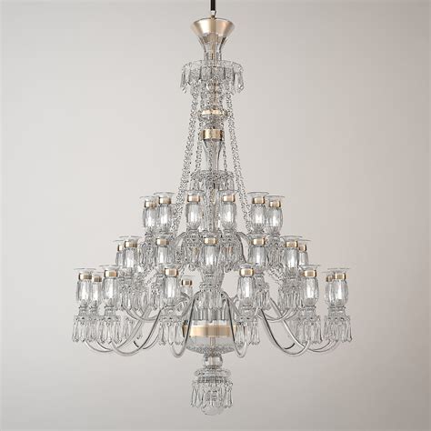 saint louis for hermes chandelier|st louis crystal lamps.